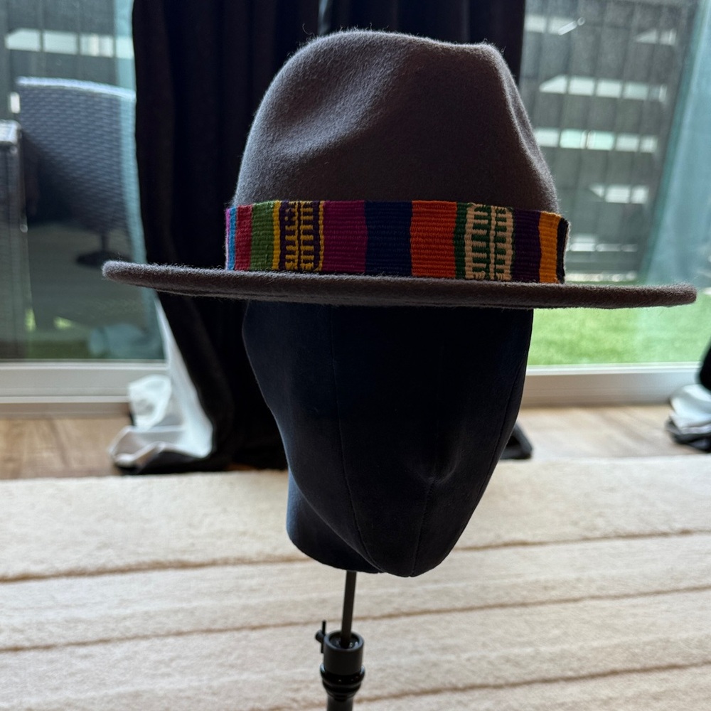 Stylish Fedora with Colorful Band